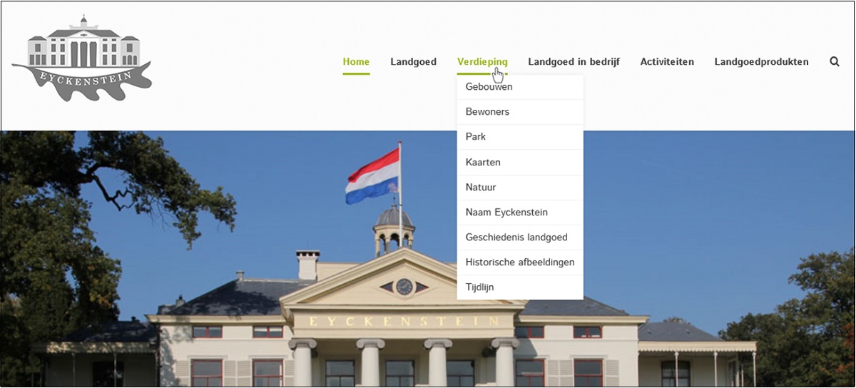 Vernieuwde website