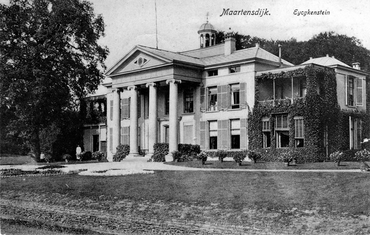 Bloemenperk op ansichtkaart uit 1910 - 750