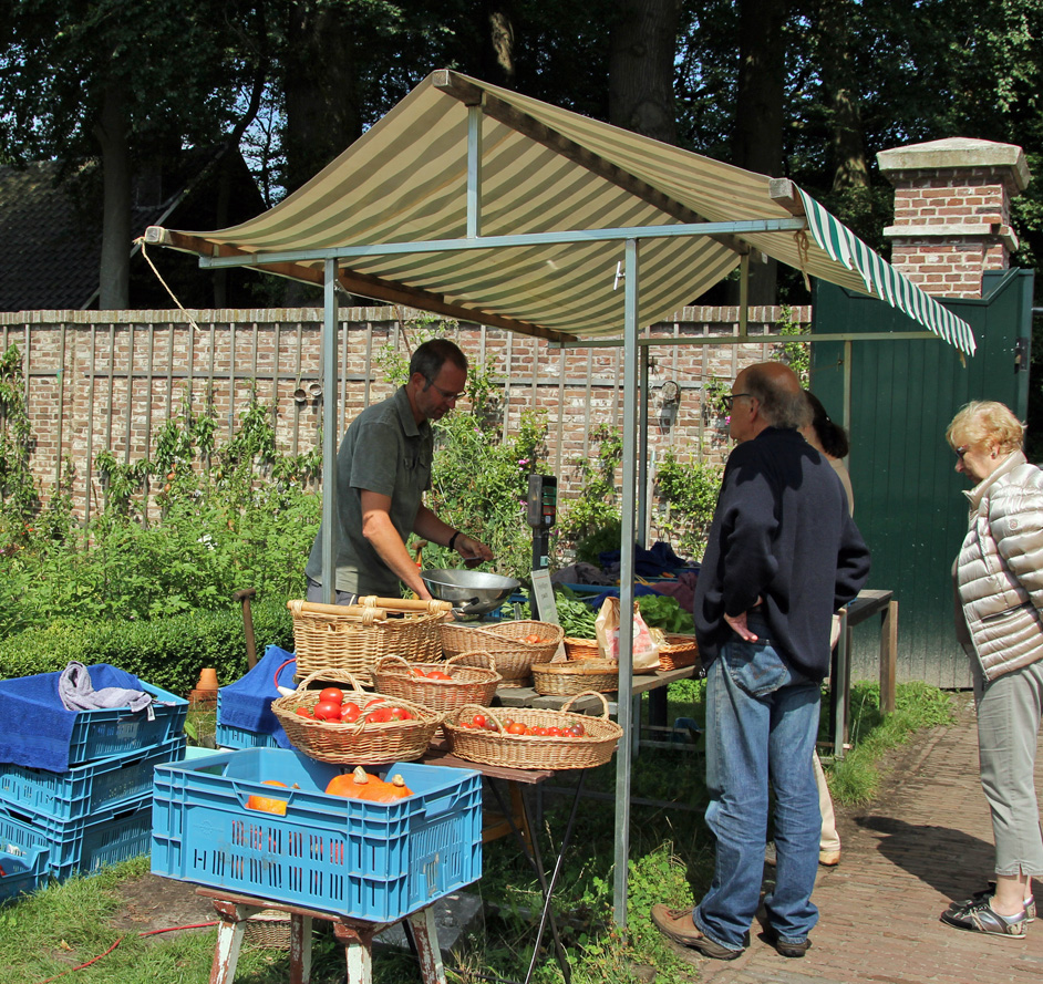 Landgoedprodukten tuinderij verkoop